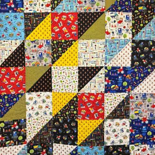 Boy's Trucks Quilt