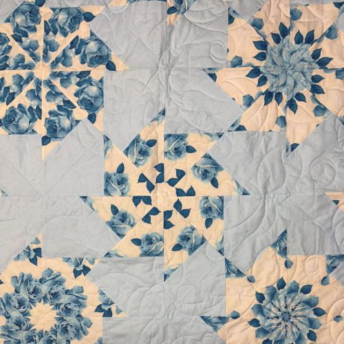 Close up of Deb's quilt