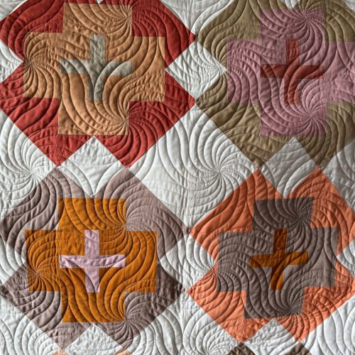 Close Up of 4 blocks