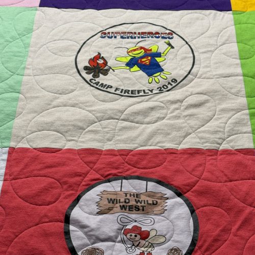 Closeup of Lindsey's Quilt