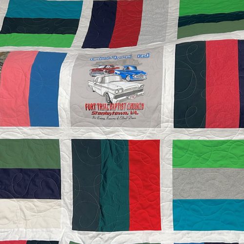 Jane Ann's Daughter's Quilt Close up 1