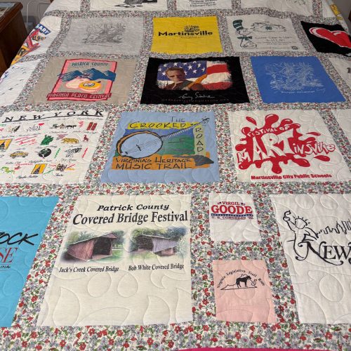Closeup of Carolyns Quilt