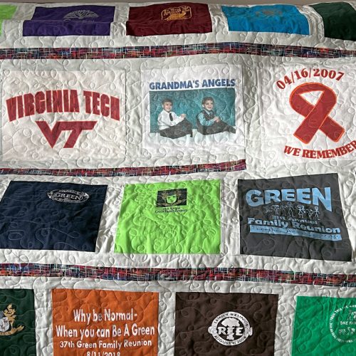 Quilt for Mike Gammons' wife