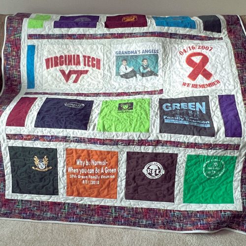 Quilt for Mike Gammons' wife