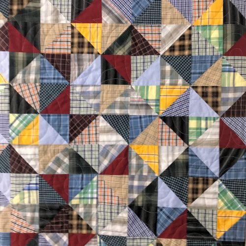 Shelley's special memory quilt