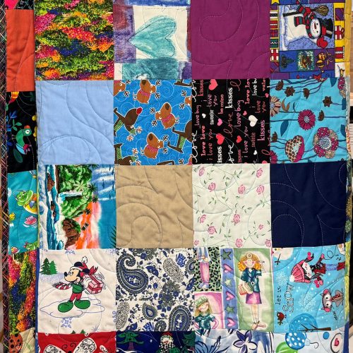 Example of one quilt closeup