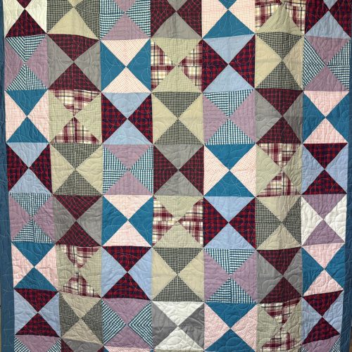 Don's memory quilt for Jared