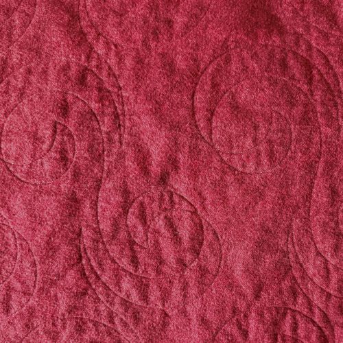 Cozy backing on LR throw