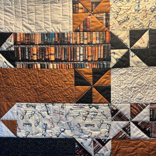 Library Books Quilt