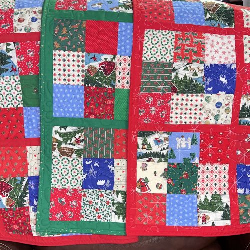 Judy's  Christmas quilts